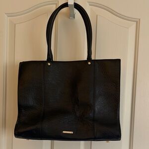 Rebecca Minkoff Black Leather Tote